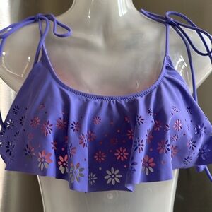 Pink Victoria Secret flowy flower Bikini Top  😎🌸
